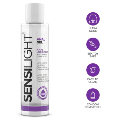 IntimateLine Sensilight ANALGEL — Lubrifiant Anal 150 ml