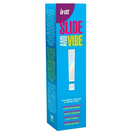 Intt Slide And Vibe, Lubrifiant Vibrant Mure 35 ml