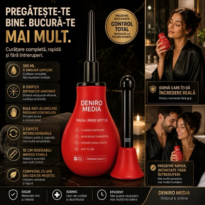 Irigator Anal Toyz4Lovers Roșu