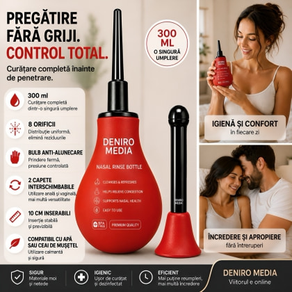 Irigator Anal Toyz4Lovers Roșu