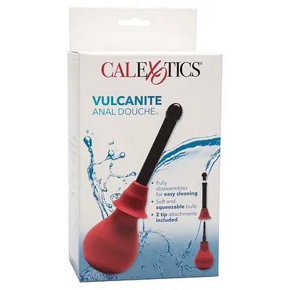 Irigator Anal Vulcanită Roșu