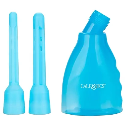 Irigator Anal/vaginal CalExotics 162 ml, Albastru
