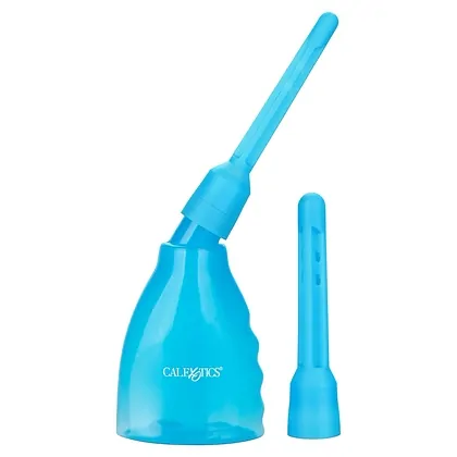 Irigator Anal/vaginal CalExotics 162 ml, Albastru