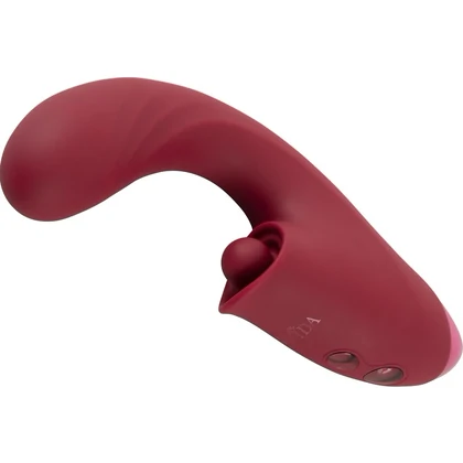 JAVIDA 3 Funcții — Vibrator cu împingere, 10 Moduri Roșu