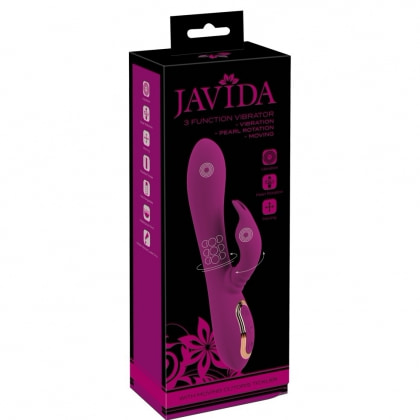JAVIDA 3 Funcții Rotative — 10 Moduri, 5 Viteze USB Mov