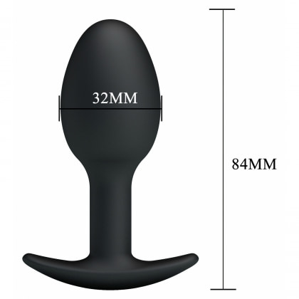 Plug Anal Pretty Love Heavy Balls cu Bilă Mobilă