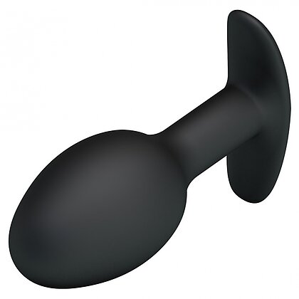 Jucărie Erotică Cu Bile Anale Silicon Negru