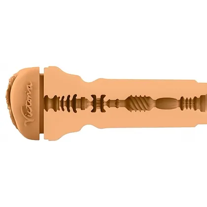 KIIROO Feel Victoria June — Stroker Discret 23,5 cm Negru