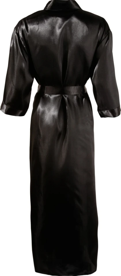 Kimono Cottelli Collection Negru 2XL-3XL