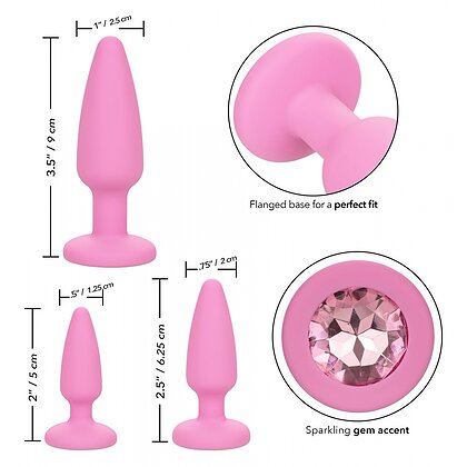 Kit Anal Plug Crystal Roz
