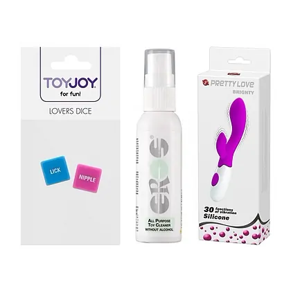 Kit Flacără între Așternuturi - Set Provocator 3 în 1