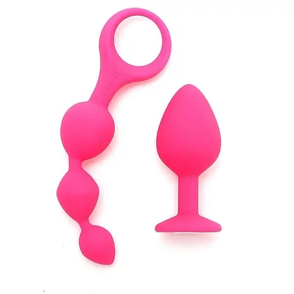 Kit Jucării Anale Barcelona Roz