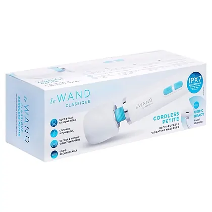 Le WAND Classique Petite — 10 Niveluri, Reîncărcabil Alb