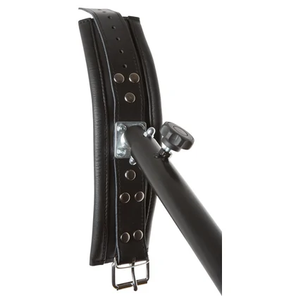 Leather Spreader Bar Zado Negru