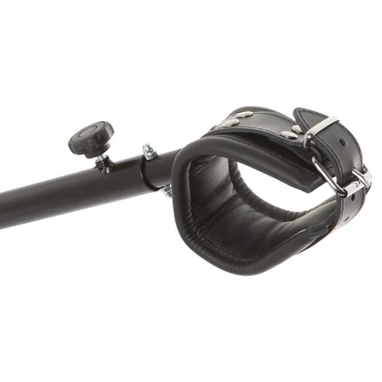 Leather Spreader Bar Zado Negru