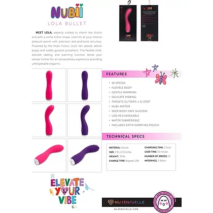 Lola Flexible Warming Vibe Mov _