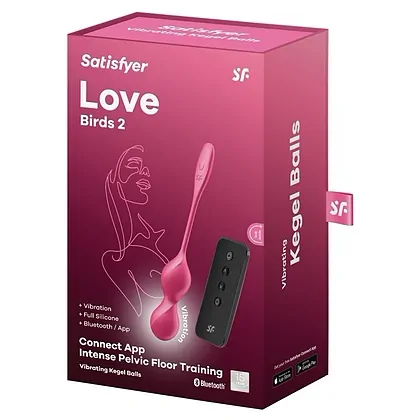 Love Birds 2 – Trainer Kegel Connect cu 12 Programe Roz