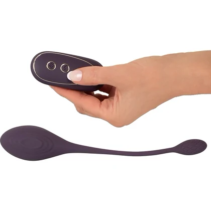 Love Egg RC Ou Vibrațional 10 Moduri, Reîncărcabil Mov