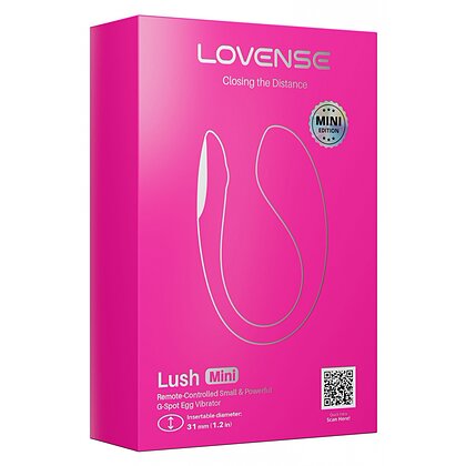 Lovense Lush Mini — Compact, Reîncărcabil, Discret Roz