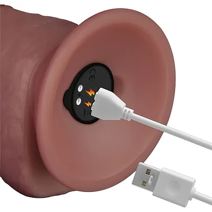 LoveToy Dual 21,5 cm – Densitate Dublă, 10 Vibraţii