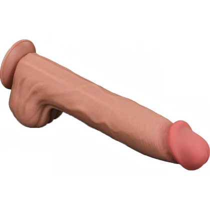 Lovetoy Dual Layer 36 cm Piele Moale și Miez Ferm