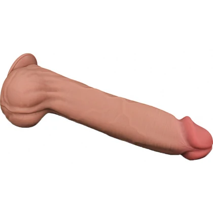 Lovetoy Dual Layer 36 cm Piele Moale și Miez Ferm