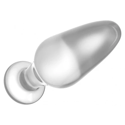 Lovetoy Glass Romance Dop Anal Din Sticlă Transparent 12 cm