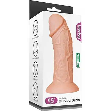 Lovetoy King 24cm Realist cu Ventuza Discret