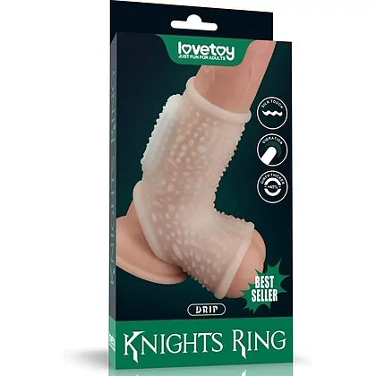 Lovetoy Knights Ring Inel Vibrant cu Manson TPE +45%