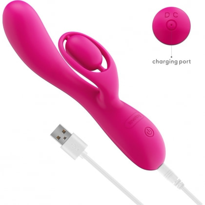 Lovetoy Orbit Stimulator Clitoridian Reîncărcabil, 7 Moduri Roz