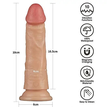 Lovetoy Power Basics 10 Funcții Rezistent La Apă