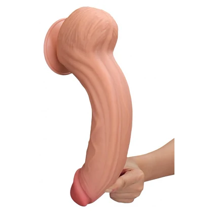 Lovetoy Realist TPE Dublu Strat 31 cm – Ventuză Puternică