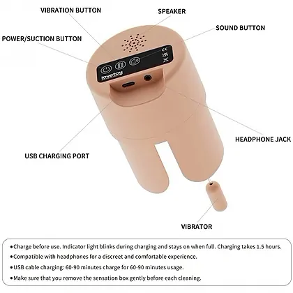 LoveToy Sensation Pulse 3 Aspirații 7 Vibrații