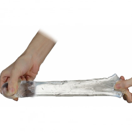 Lovetoy Shameless Clear: Manșon Elastic +5 cm Transparent