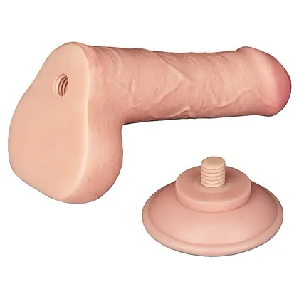 LoveToy Sliding Skin 18,3 cm — Realist, Ventuză Detașabilă