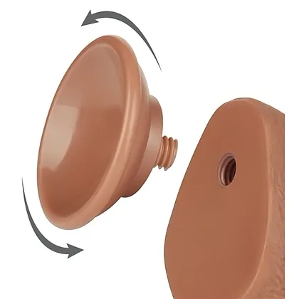 LoveToy Sliding Skin Dildo 19.5 cm, Maro Realist