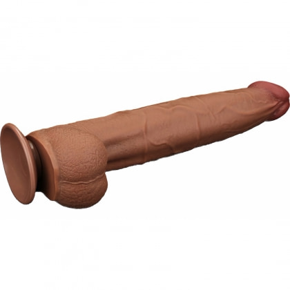 LoveToy Sliding Skin – Dildo Realist 34 cm