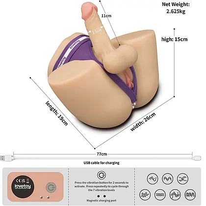 LoveToy Streetgirl Dual Motor – Sensation Pulse Nude
