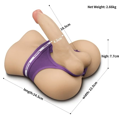 Lovetoy Streetgirls #15 — Dildo Flexibil, Tunel Texturat