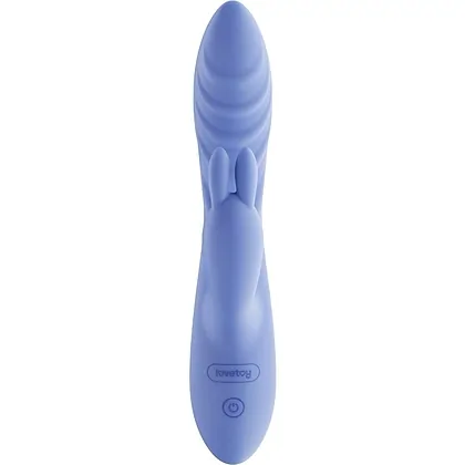 Lovetoy Swirl Vibrator Din silicon, 3+7, Reîncărcabil