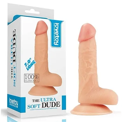 Lovetoy Ultra Soft Dude 18 cm Textura Realista