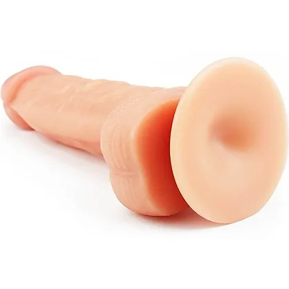 Lovetoy Ultra Soft Dude Dildo Realist 20 cm cu Ventuză