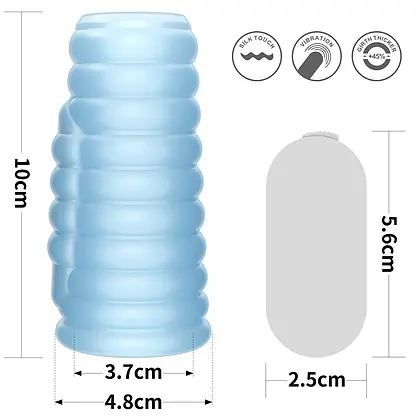 Lovetoy Wave Knights - Inel Vibrator Discret, 10 cm