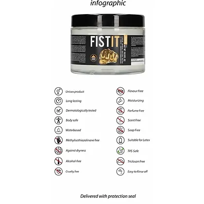 Lubrifiant Anal Pătrundere Cu Pumn 500ml