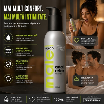 Lubrifiant Anal Relax Male Cobeco 150ml