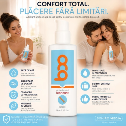 Lubrifiant Boo Waterbased Anal 50ml
