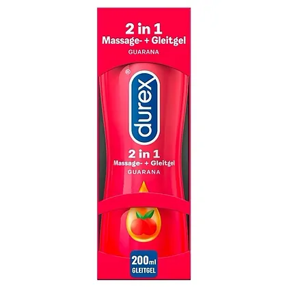 Lubrifiant Durex Play 2 in 1 Massage Guarana 200ml