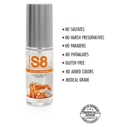 Lubrifiant S8 WB Flavored Caramel Sarat 50ml