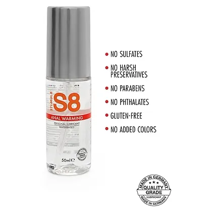 Lubrifiant S8 WB Warming Anal Lube 50ml