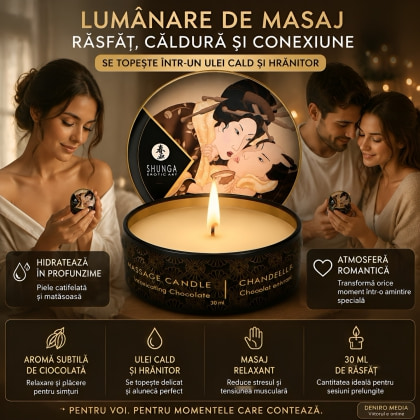 Lumânare Masaj Shunga Ciocolată 30ml
